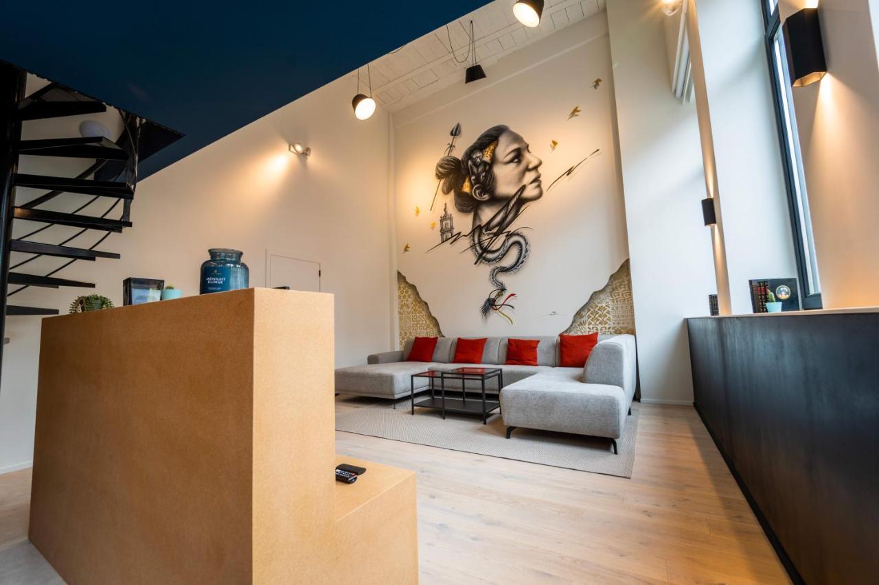 Atypique Loft Mons City Center Exterior foto